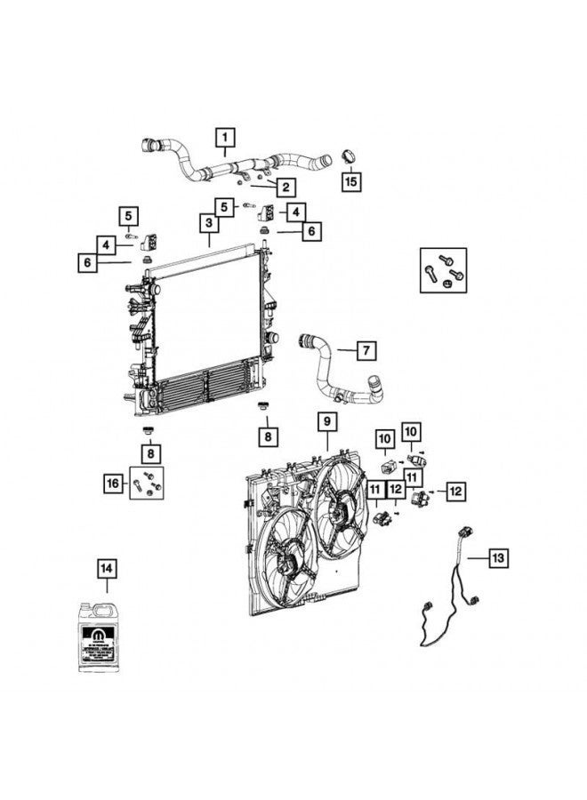 موبار مركز سائل التبريد لمسافة 10 سنوات/150,000 ميل - Image 3